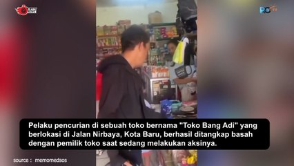 Pemilik Toko Sembako Tangkapi Pelaku Pencurian