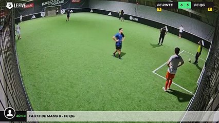 Faute de Manu B - FC QG