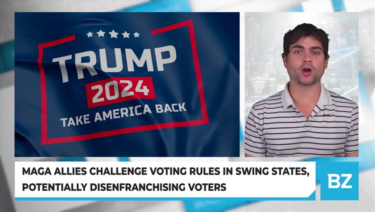 MAGA Allies Challenge Voting Rules In Swing States, Potentially Disenfranchising Voters