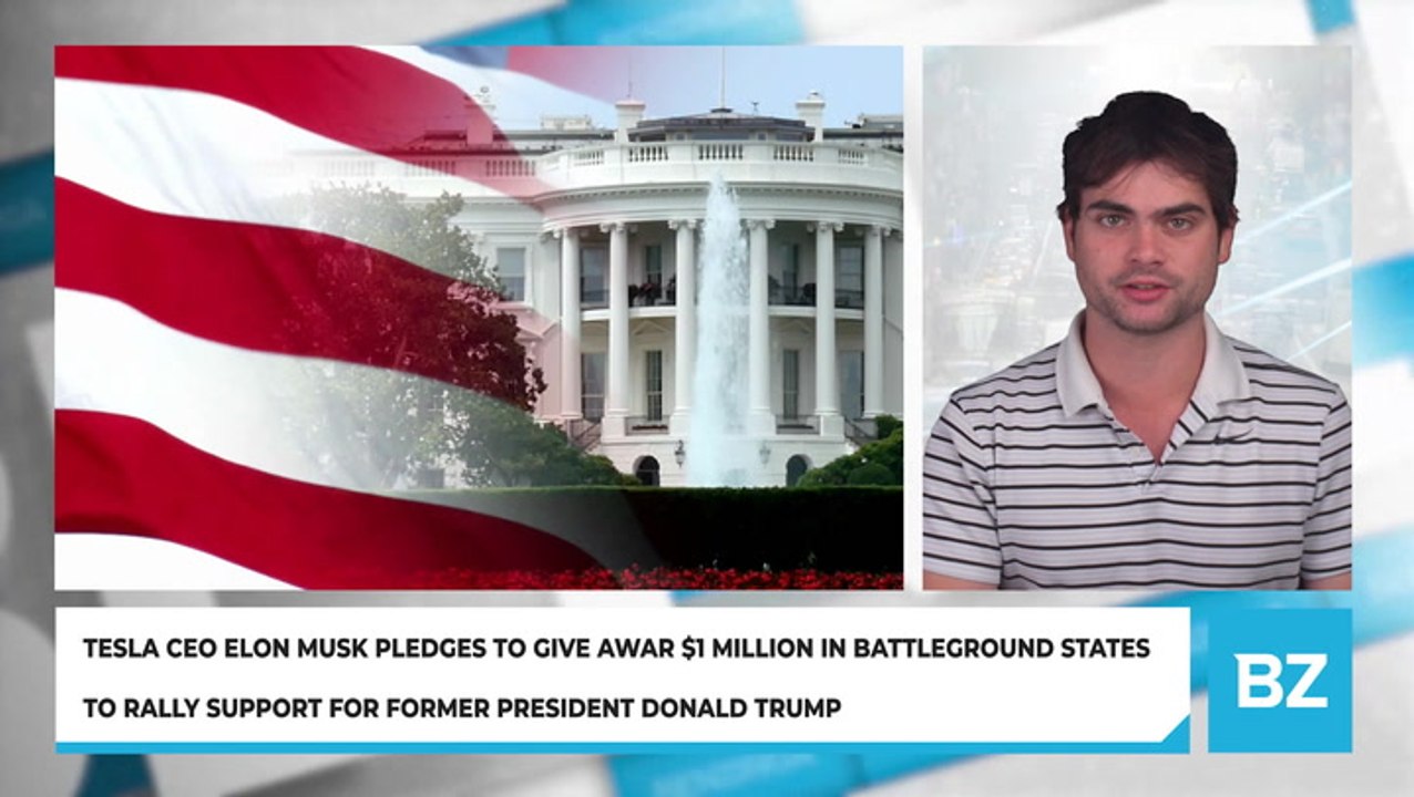 Tesla CEO Elon Musk Pledges To Give Awar $1 Million In Battleground States To Rally Support For Former President Donald Trump