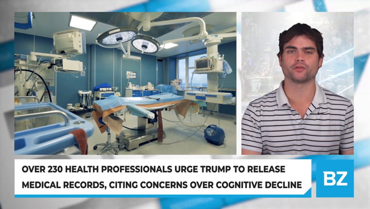 Over 230 Health Professionals Urge Trump to Release Medical Records, Citing Concerns Over Cognitive Decline