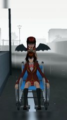 Wheel Chair Pushed By Batgirl #sakuraschoolsimulator #romanticshortfilm#lovestory #digitalstudio#animeshortfilm #rainydayromance#sakurahigh #sakurasimulator#cartoon #englishcartoon #englishstory #entertainment#indonesia #philippines #malaysia
