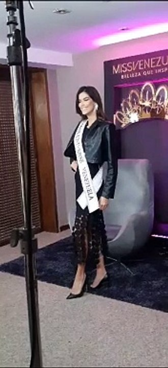 Miss Venezuela Ileana Márquez a días de partir a Miss Universo