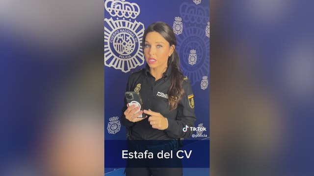 Advertencia de la Policía Nacional: cuidado si has mandado un currículum