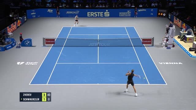 Vienne - Débuts tranquilles pour Zverev