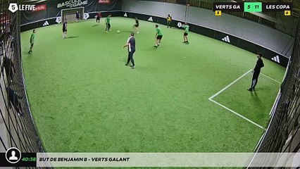 But de Benjamin B - VERTS GALANT