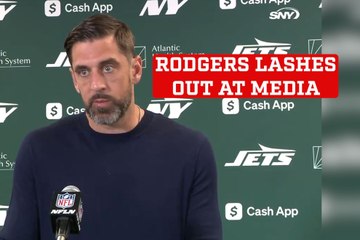 Aaron Rodgers is fed up with media noise and erupts during a press conference