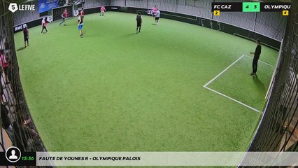 Faute de Younes R - OLYMPIQUE PALOIS