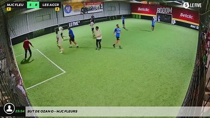 But de Ozan O - MJC FLEURS