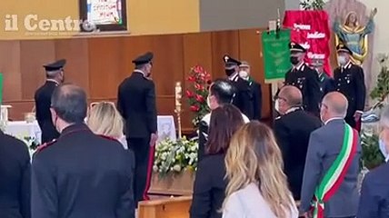 Tortoreto d? l'addio al carabiniere forestale