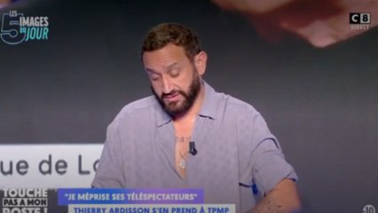Cyril Hanouna revient sur les propos polémiques de Thierry Ardisson envers TPMP
