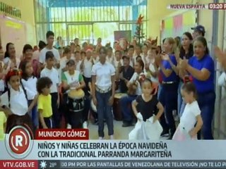 Nueva Esparta | Niños y niñas celebran con alegría el inicio de la Navidad 2024