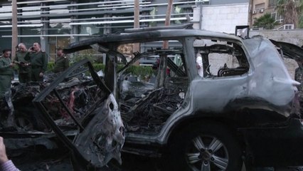 시리아 다마스쿠스서 자동차 폭발..."이스라엘이 공격" / YTN