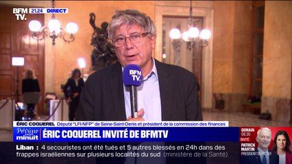 Télécharger la video: Éric Coquerel (LFI) annonce le retrait de la motion de rejet de LFI sur le projet de loi finances