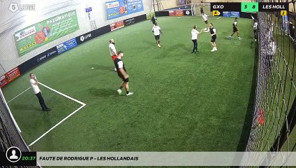 Faute de Rodrigue P - LES HOLLANDAIS