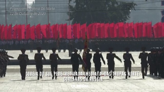 Coreia do Sul pede 'retirada imediata' das tropas norte-coreanas da Rússia