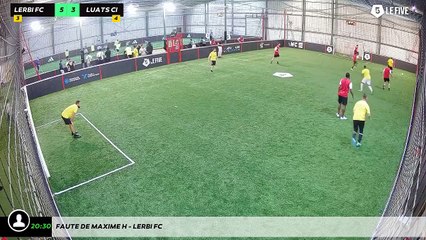 Faute de Maxime H - Lerbi FC