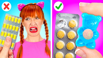 L'infirmière maléfique est là Astuces pour parents à l'hôpital ! BON VS MAUVAIS MÉDECIN par 123 GO!