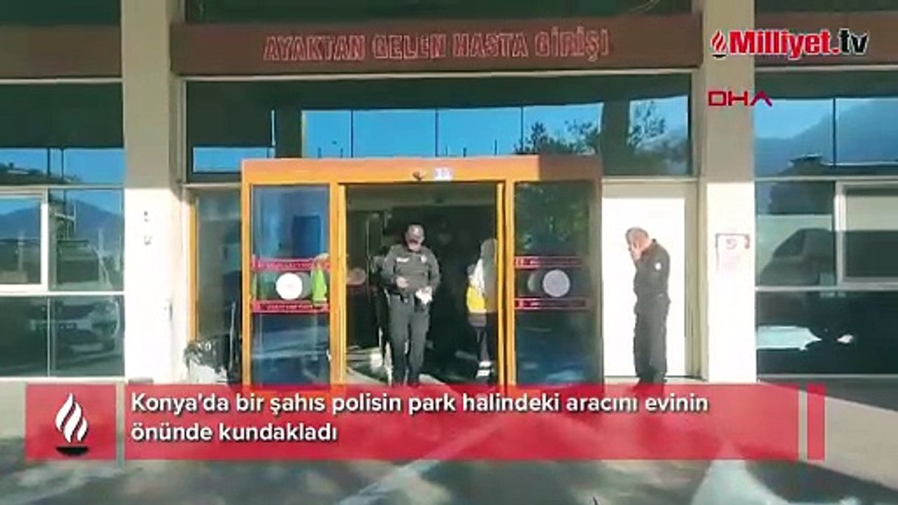 Polis memurunun aracını evinin önünde kundakladı! Tutuklanarak cezaevine gönderildi