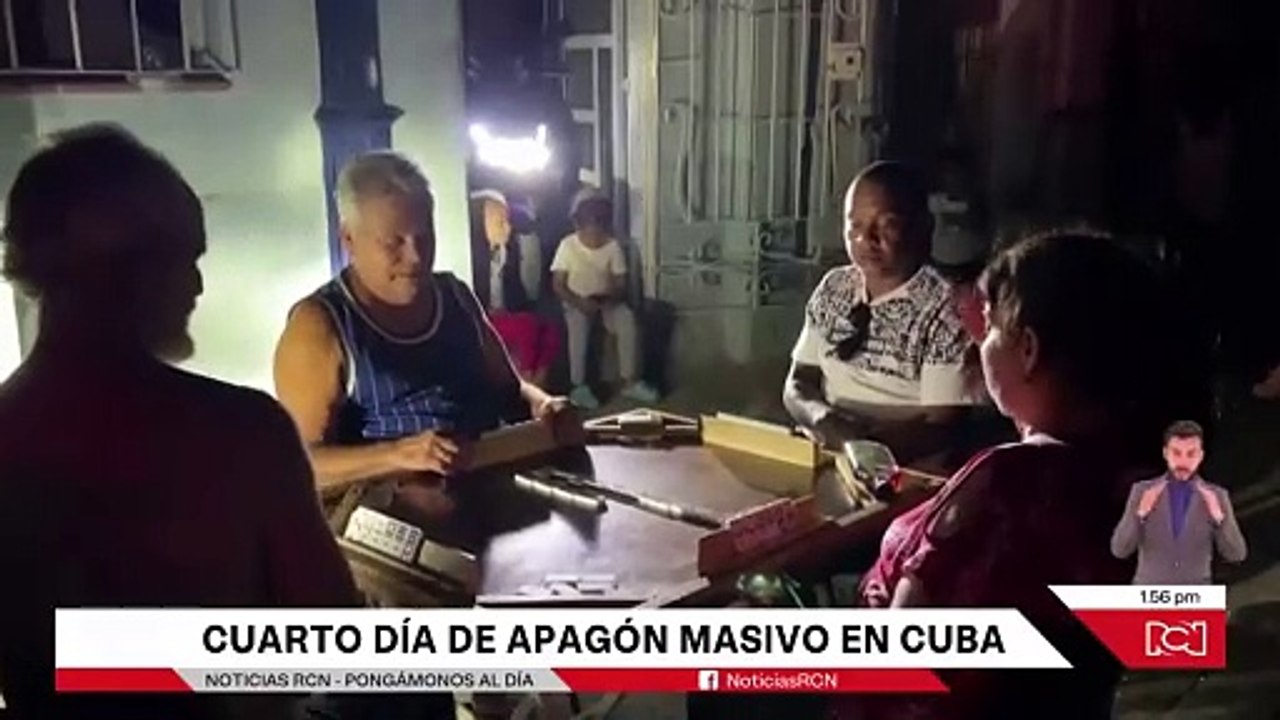 La mitad de La Habana recuperó servicio de energía en cuarto día de apagón en Cuba