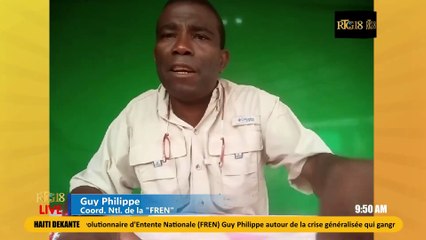 Guy Philippe fè yon apèl ak popilasyon Ayisyèn lan pou ale nan lespri revolisyon an.