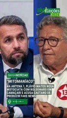 Na Antena 1, Flávio Matos nega motociata com Bolsonaro em Camaçari e acusa Caetano de produzir Fake News: “Mitomaníaco”