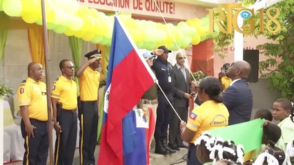 Polis kominotè akonpaye majistra Delmas lanse ane akademik 2024-2025 lan nan École M.Pierre Maurice.