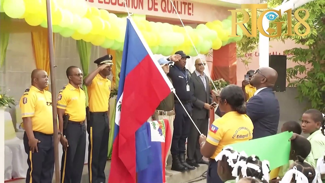 Polis kominotè akonpaye majistra Delmas lanse ane akademik 2024-2025 lan nan École M.Pierre Maurice.