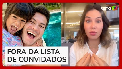 Maíra Cardi revela motivo de Arthur Aguiar não ser convidado para festa da filha