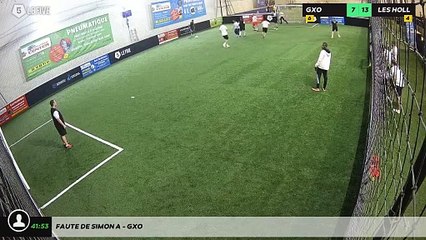 Faute de Simon A - GXO