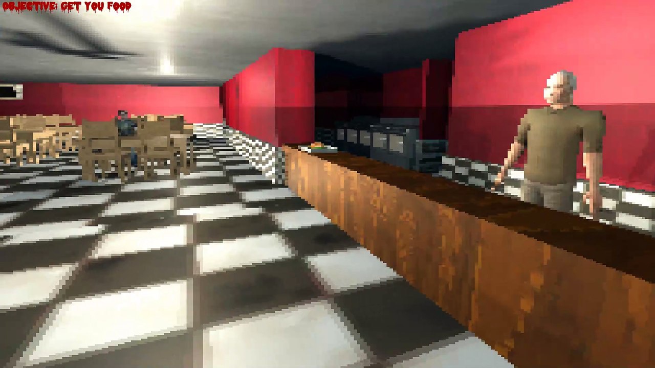 Killer Food - Playthrough (PSX-style horror game)