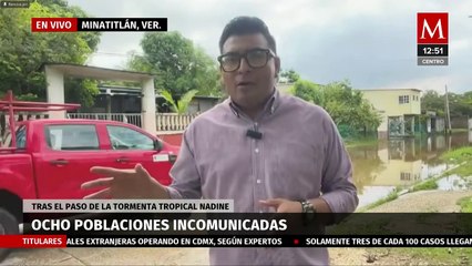 Tras fuertes lluvias, ocho regiones de Oaxaca pierden comunicación; las clases siguen suspendidas.