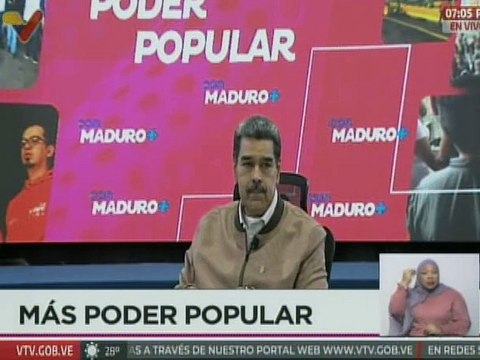 Pdte. Maduro: Debemos organizar correctamente el mapa de comunas y circuitos comunales del país