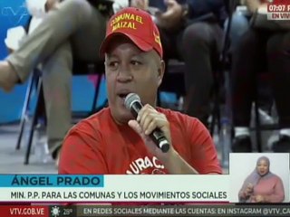 Min. Ángel Prado anuncia la participación de 5.603 circuitos comunales en la próxima Consulta Popular