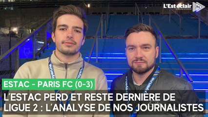 Battue par le Paris FC (0-3), l'Estac reste dernière de Ligue 2 : l'analyse de nos journalistes