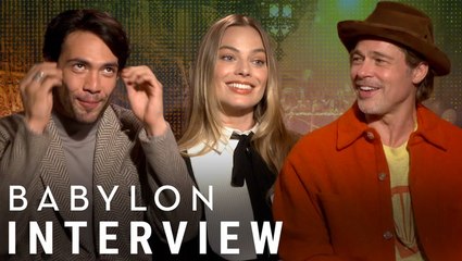 'Babylon' Cast Interview -  With Margot Robbie, Brad Pitt, Diego Calva And Many More