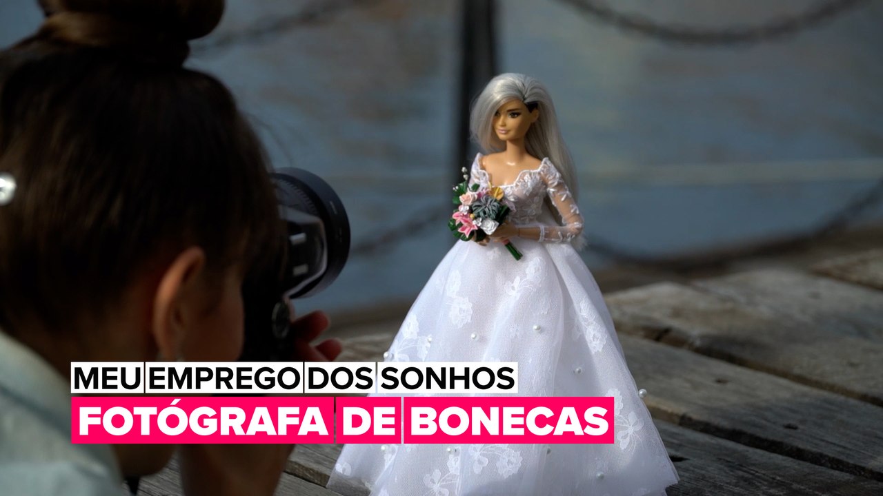 Meu emprego dos sonhos: Fotógrafa de bonecas
