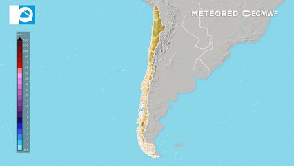 Precipitaciones en el centro, sur y Patagonia esta semana