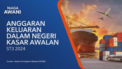 Data & Statistik: Ekonomi Malaysia diunjur berkembang 5.3 peratus pada ST3 2024