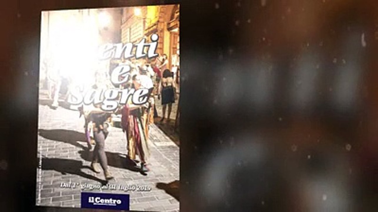 Eventi e Sagre, libro in regalo con il quotidiano Il Centro