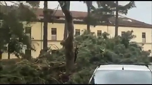 Immagini choc della tempesta