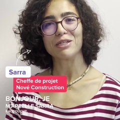 Découvrez le Parcours Inspirant de Sarra Baccouche, Cheffe de Projet chez Nové Construction 🏗️