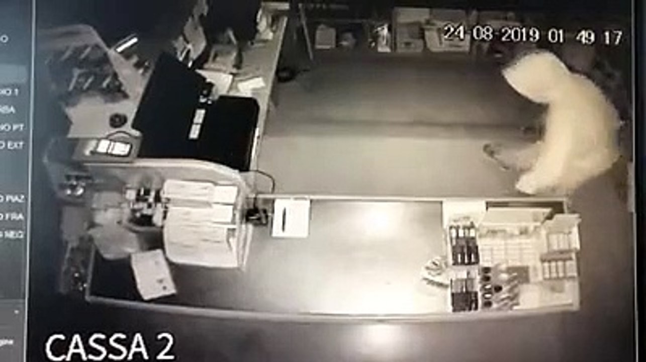 Il ladro mette sottosopra la ferramenta ma non trova il denaro