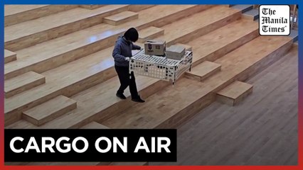 South Korean 'flying cart' could elevate your shopping experience