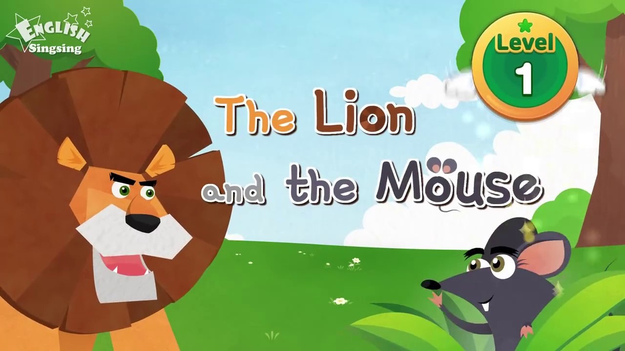 The Lion and the Mouse - Fairy tale - English Stories (Reading Books)