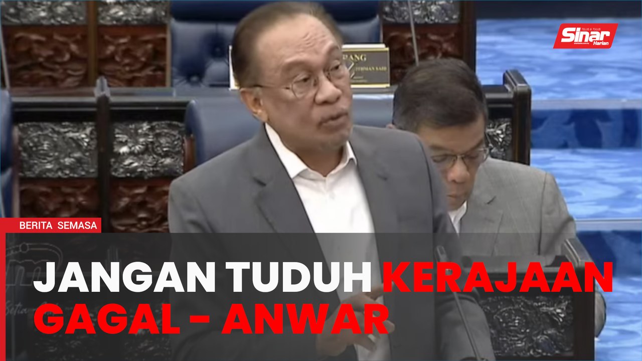 Jangan tuduh kerajaan gagal tangani miskin tegar- Anwar