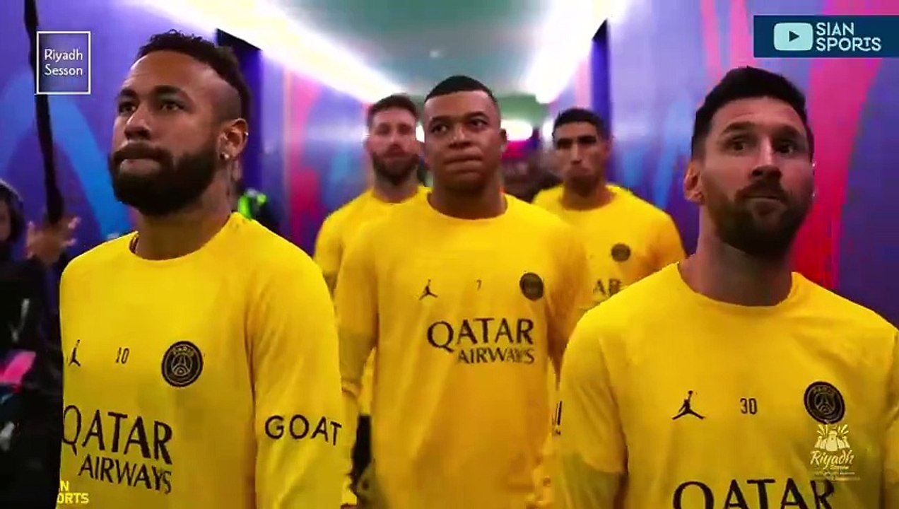 توقف العالم وشاهد رونالدو وميسي ونيمار ومبابي ونيمار ومبابي وهم يقدمون عرضاً رائعاً في لقائهم الأخير