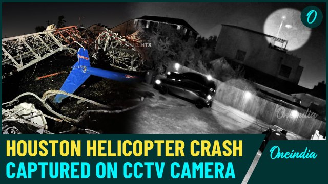 WATCH: Helicopter Collides with Tower in Houston | 4 Dead, Including Child—What Caused the Crash?