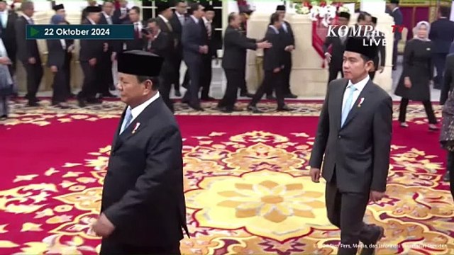 Senyum Raffi Ahmad, Gus Miftah hingga Budiman Sudjatmiko usai Dilantik Presidan Prabowo Subianto