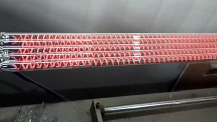 1300w 590mm infrared carbon fiber quartz heating lamp for textile machinery